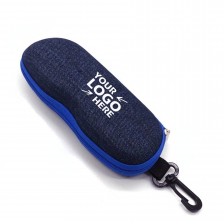 Hard Shell Eyeglass Case with Clip